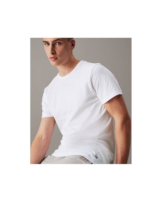 Calvin Klein Mens 3 Pack Mens Short Sleeve T Shirts - Image 3