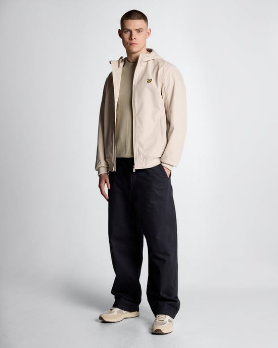 Lyle & Scott Mesh Back Softshell Jack - Grijs - Image 2