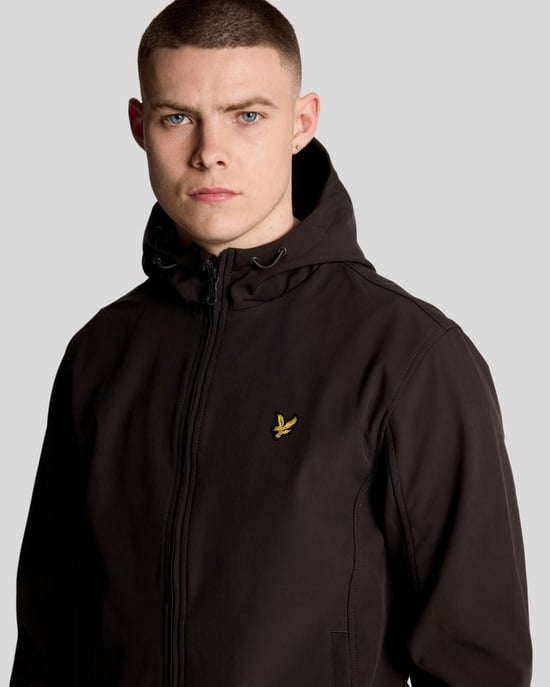 Lyle & Scott Mesh Back Softshell Jack - Grijs - Image 4