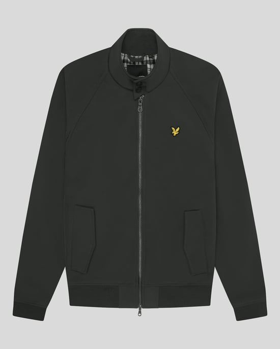 Lyle & Scott merkembleem Gunmetal grijs softshell jack - Image 5