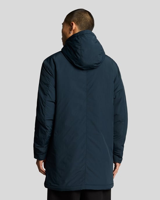 Lyle & Scott Gewatteerde Parka - Marineblauw - Image 3
