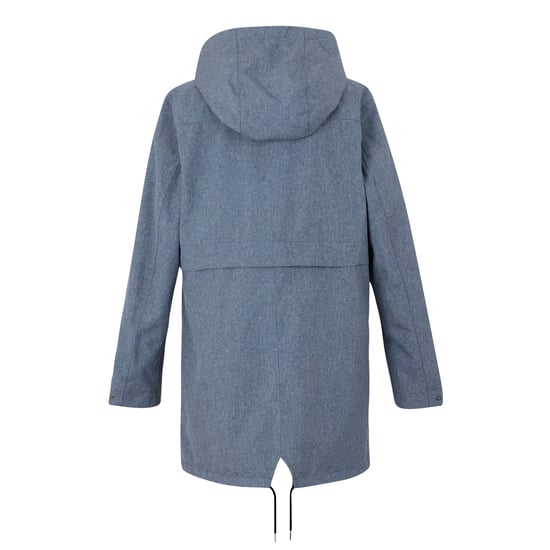 Regatta Womens/Ladies Navaeh Linear Waterproof Jacket (Chambray/Dark Denim) - Image 2