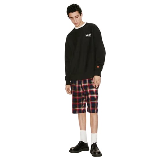 Kenzo Paris Outlined Logo Black Sweatshirt - Image 3