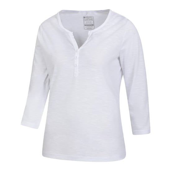 Mountain Warehouse Dames/Dames Paphos Quick Dry UV-beschermende top (Wit) - Image 3
