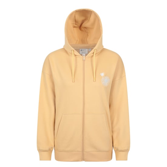 Mountain Warehouse Dames Geborduurde Zonnebloem Hoodie (Mosterd) - Image 1