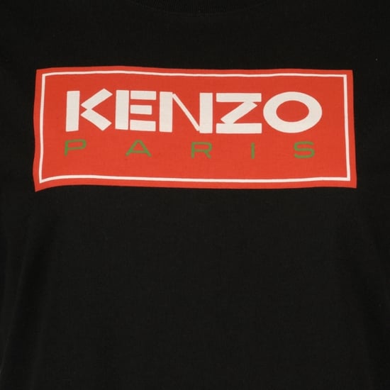 Kenzo Paris Block Logotyp Svart T-shirt - Image 3