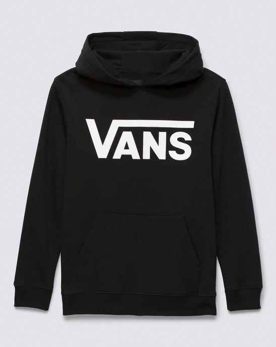 Vans Kids Classic Pullover Hoodie Black - Image 1