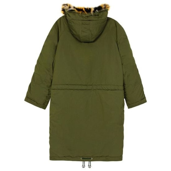 Kenzo Padded Parka Dark Khaki Green Jacka - Image 2