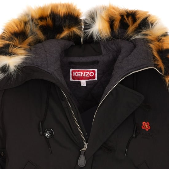 Kenzo Plain Black Bomberjacka - Image 3