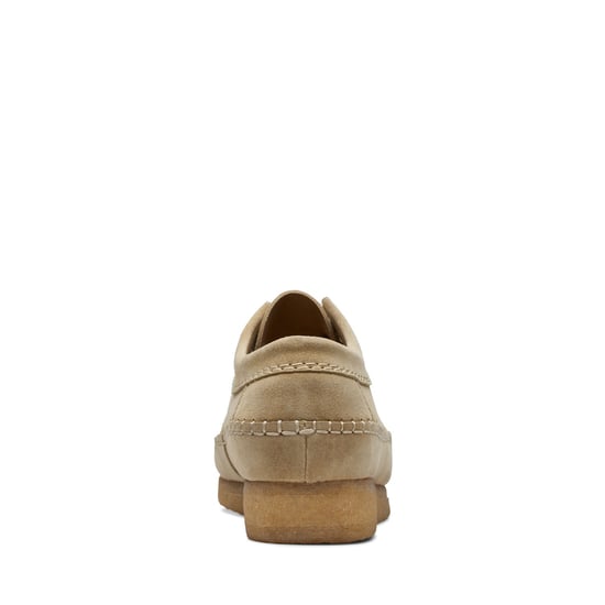 Men's Clarks Weaver Suede Shoes in Brown - Image 6