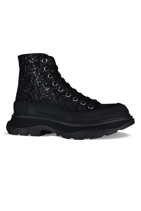 Alexander McQueen Sneakers Tread Slick Zwart - Image 3