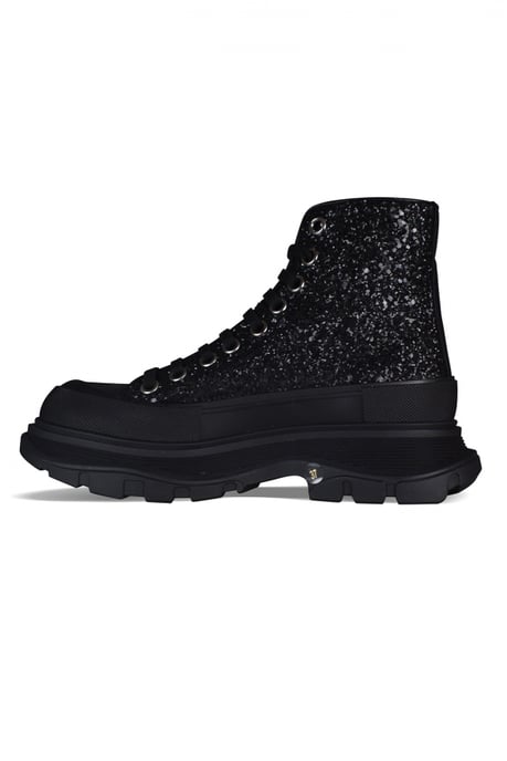 Alexander McQueen Sneakers Tread Slick Zwart - Image 4