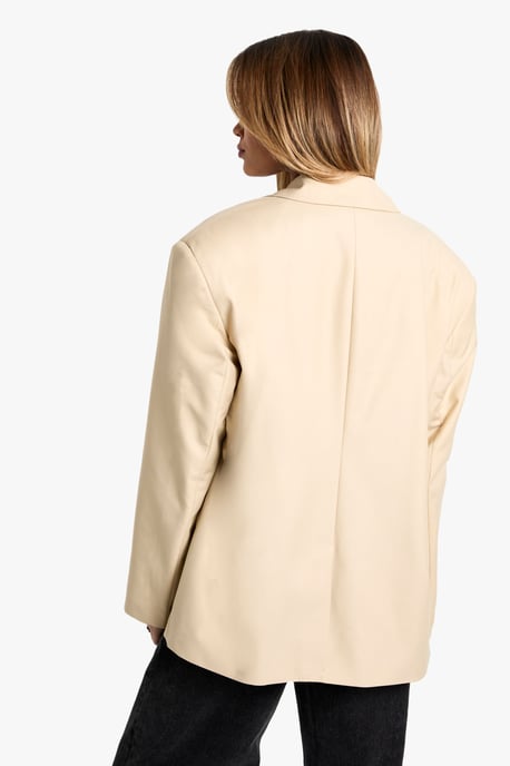 Extreme Lapel Oversized Open Blazer - Image 2