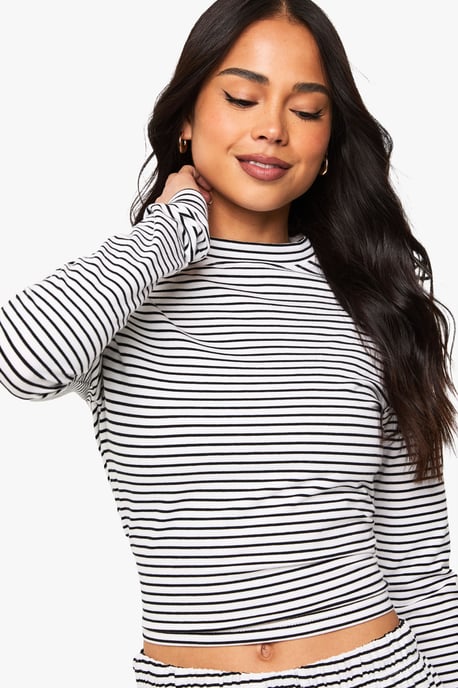Striped Long Sleeve Top - Image 4
