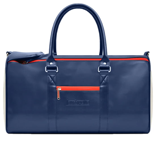 Lambretta Retro Sports Duffle Bag (Navy/White) - Image 1