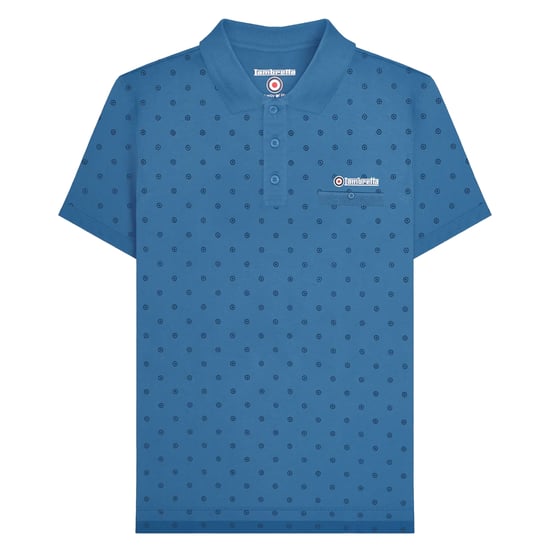 Lambretta Heren Premium Target All-Over Print Big & Tall Polo Shirt (Donkerblauw/Navy) - Image 1