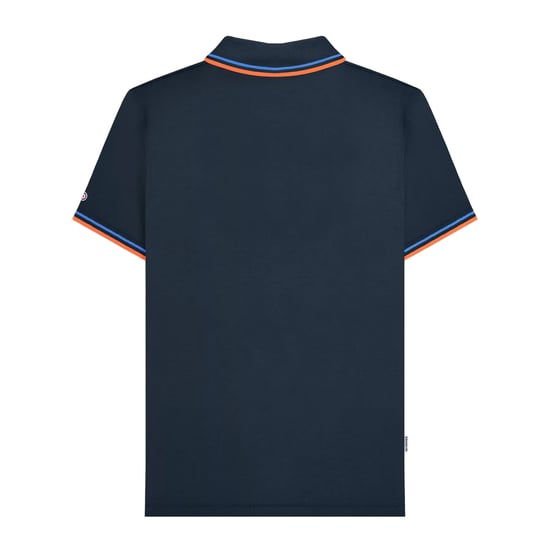 Lambretta Heren SS25 Twin Tip Poloshirt (NAVY/BLAUW) - Image 2