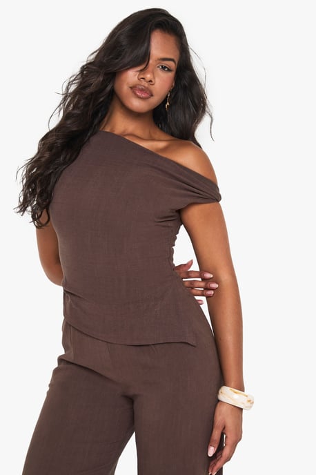 Linen Look Twist Strap Jumpsuit - Image 4