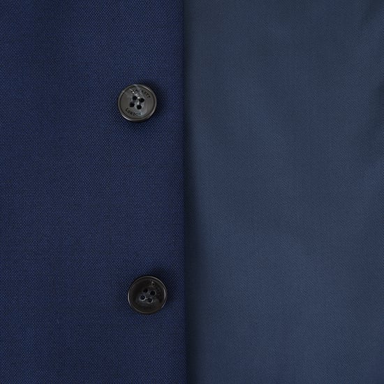 Hackett London Mens Plain Weave M WC in Bright Navy - Image 4