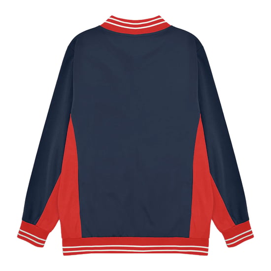 Lambretta Heren Vintage Track Jacket (Marine, Rood, Wit) - Image 2