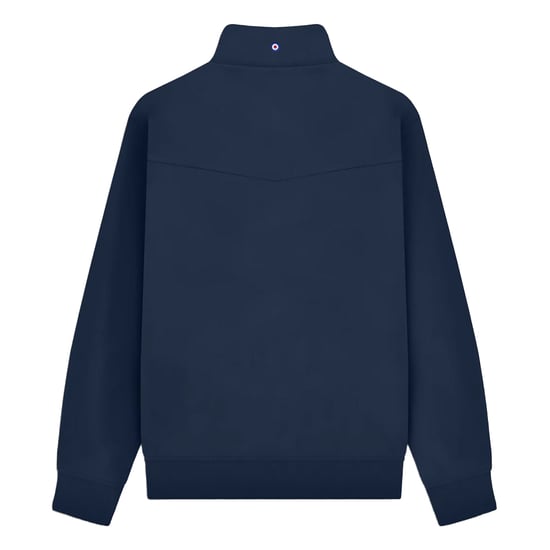 Lambretta Mens Shower Resistant Harrington Jacket (Navy) - Image 2