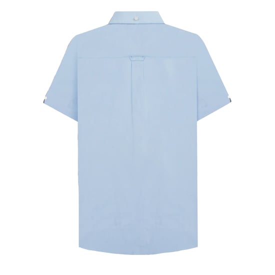 Lambretta Mens SS25 Oxford Shirt (Sky Blue) - Image 2