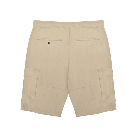 Lambretta Mens Utility SS25 Cargo Shorts (Stone) - Image 2
