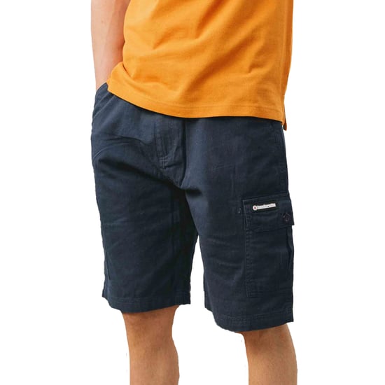 Lambretta Mens SS25 Cargo Shorts (Navy) - Image 3