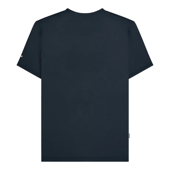Lambretta Heren SS25 Racing Stripe T-shirt (Marine, Rood, Wit) - Image 2