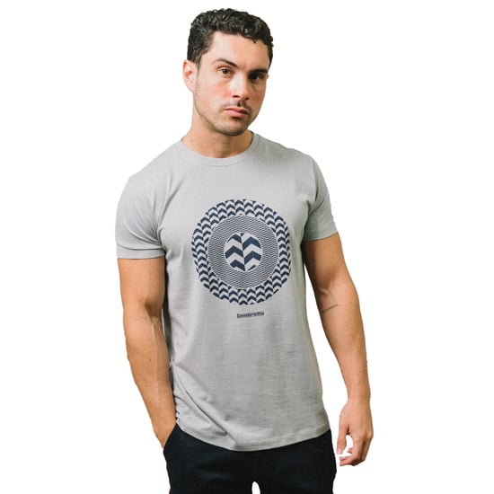 Lambretta Heren Chevron Target T-Shirt (Ultiem grijs) - Image 3