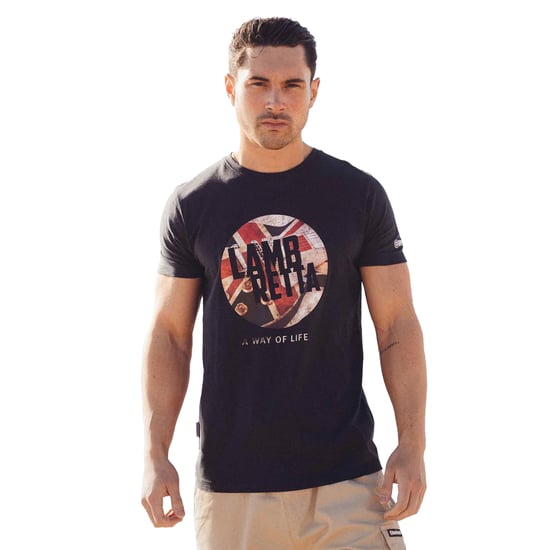 Lambretta T-shirt heren Union Jack (Marine) - Image 3