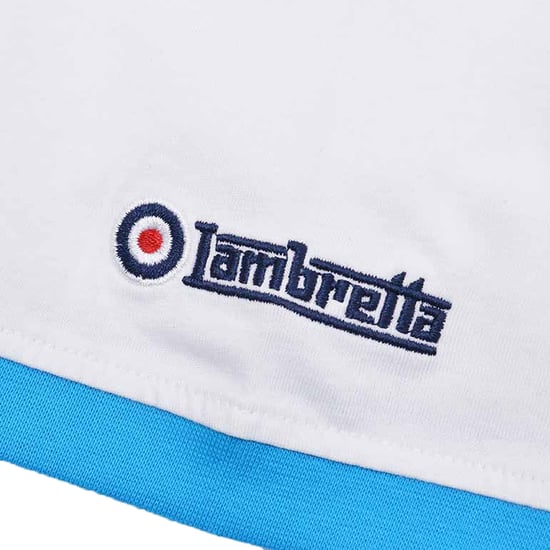 Lambretta Heren SS24 Ringer Festival T-Shirt (Wit) - Image 3