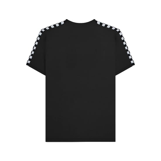 Lambretta Heren Tweekleurig Taped T-shirt (Zwart) - Image 2