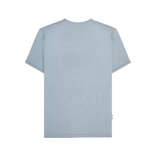 Lambretta Heren AW24 Twee Kleurige Paneel T-Shirt (Donkerblauw/Donkergroen) - Image 2