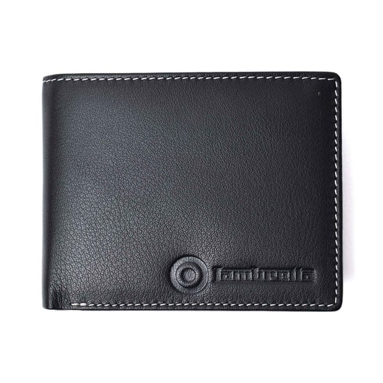 Lambretta Logo Leather Wallet (Black) - Image 2