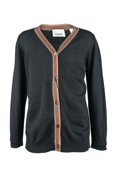 Burberry Cardigan Black - Image 1