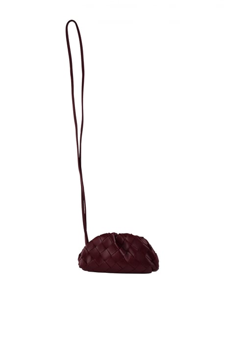 Bottega Veneta Pouchväska Burgundy - Image 2