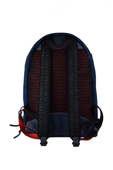 Christian Louboutin Backparis Miss Denim Blauw - Image 2