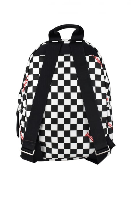 Palm Angels Checkerboard Ryggsäck Vit - Image 2