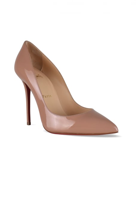 Christian Louboutin Kate 100 pompen naakt - Image 2