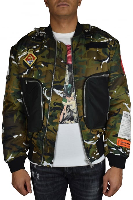 Heron Preston bomberjack kaki - Image 3