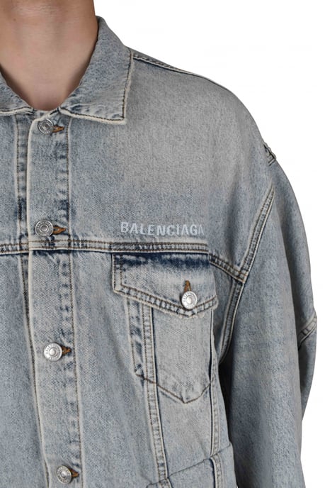 Balenciaga Spijkerjasje Blauw - Image 3