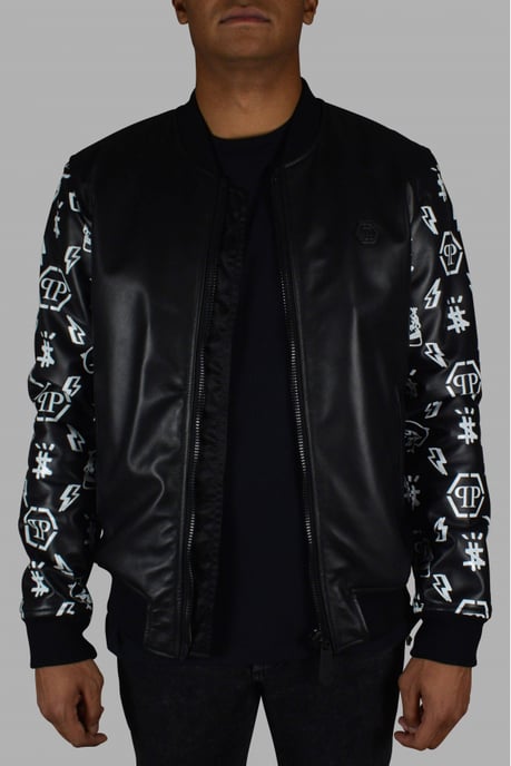 Philipp Plein Bomberjack Zwart - Image 2