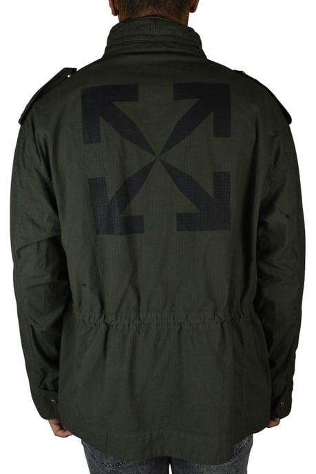 Gebroken witte jas groen - Image 3