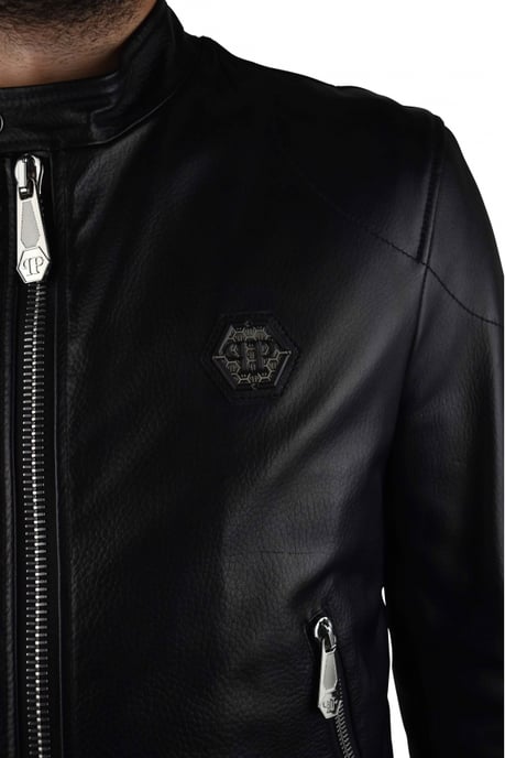 Philipp Plein Bikerjack Zwart - Image 2