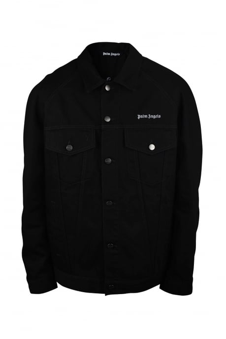 Palm Angels Jeansjacka Svart - Image 1