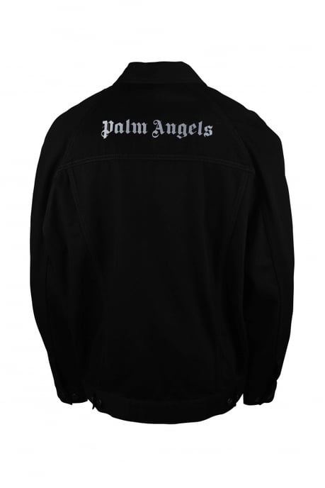 Palm Angels Jeansjacka Svart - Image 3