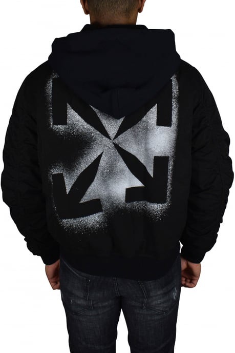Off-White Bomberjack Zwart - Image 4