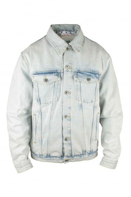Off-White Spijkerjasje Wit - Image 1
