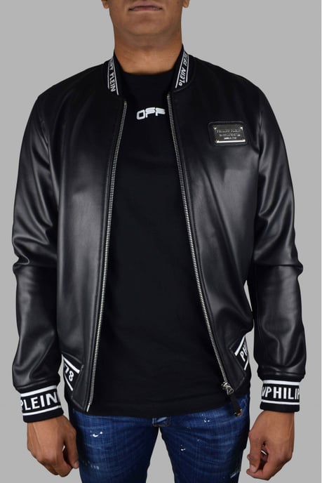 Philipp Plein Bomberjack Zwart - Image 2